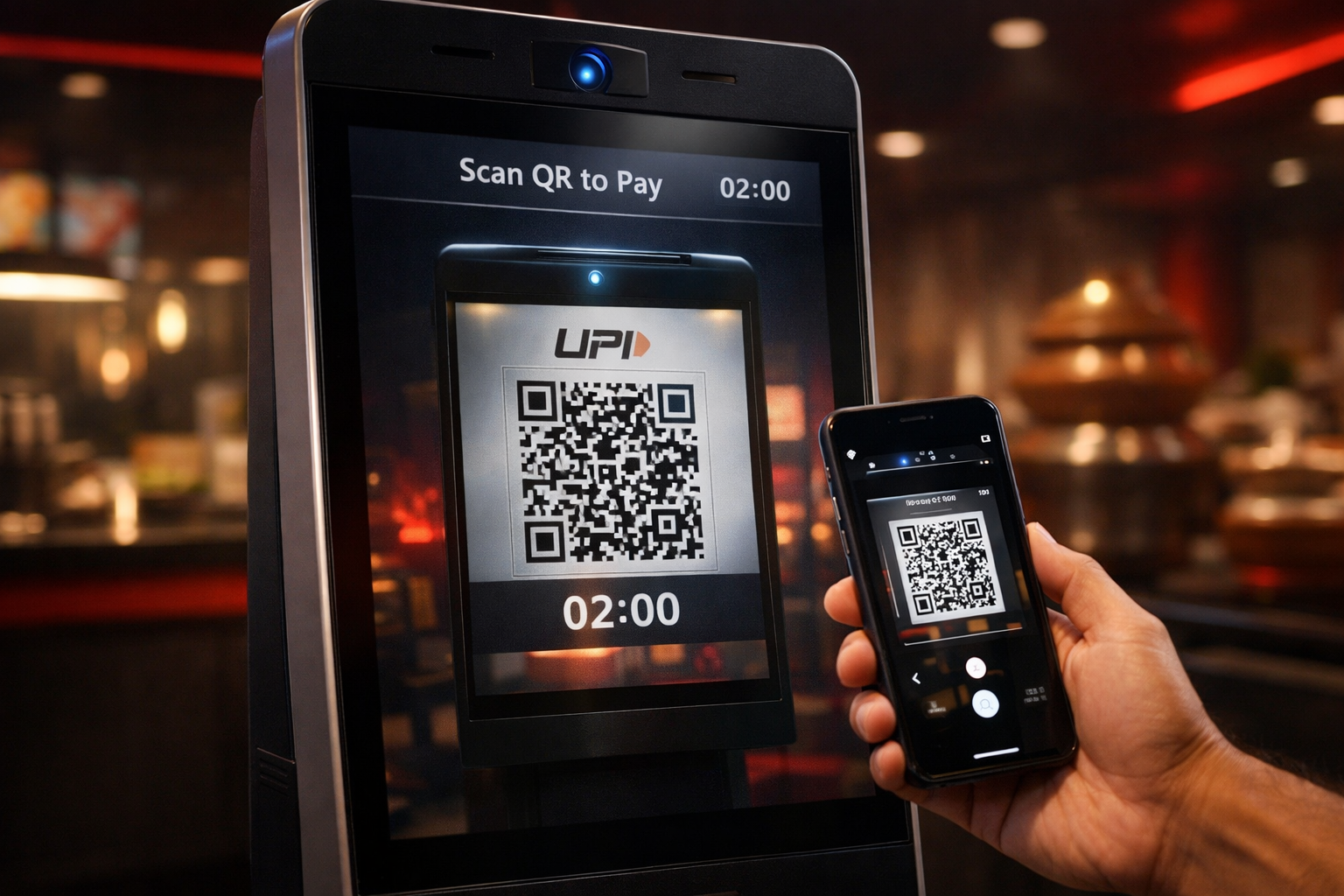 QR Scan & Payment Flow