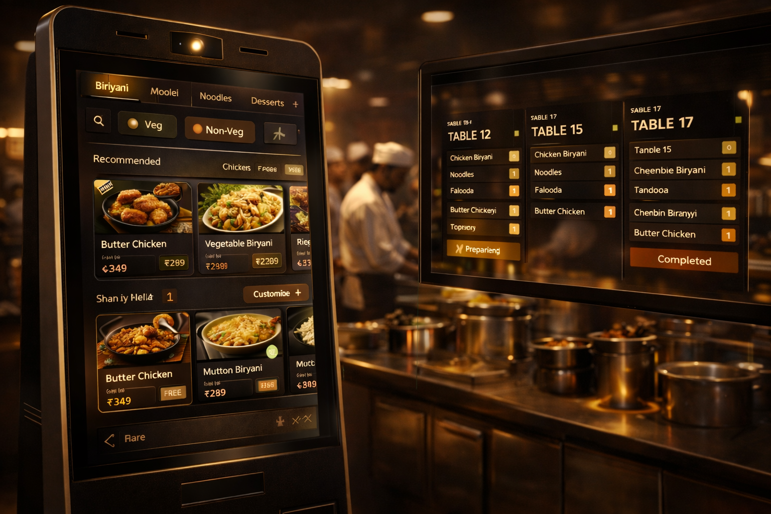 Smart Menu & Recommendations